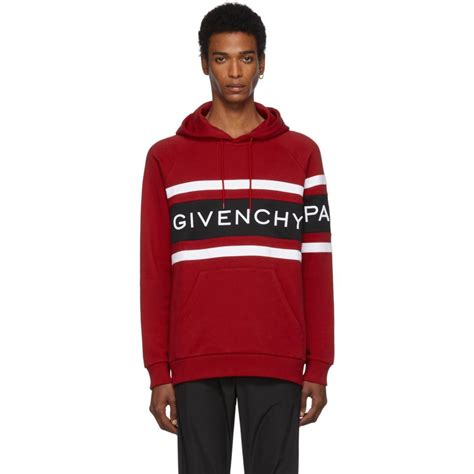 givenchy sweatshirt with contrasting stripes
